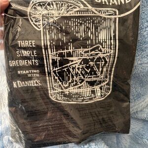 Jack Daniels Black and White Graphic T-Shirt